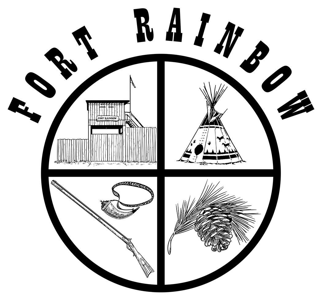 Logo fort rainbow b w 2021