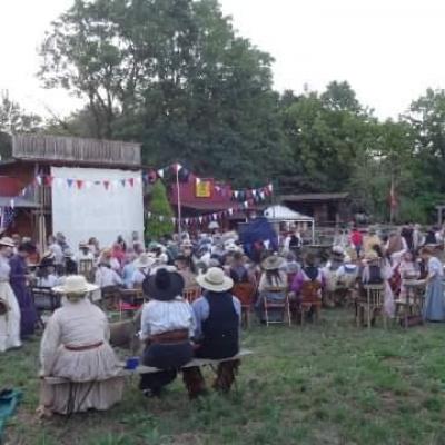 La séance de cinéma muet